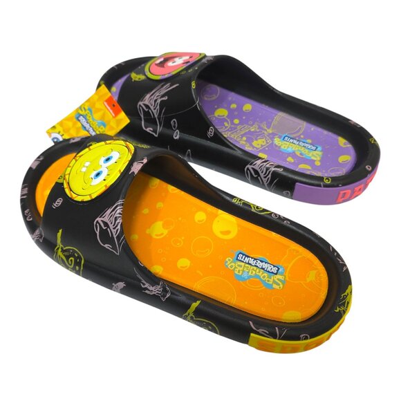 SpongeBob Squarepants Slide Sandals Men's Size 9 & 13 Patrick Lightweight - Picture 9 of 10